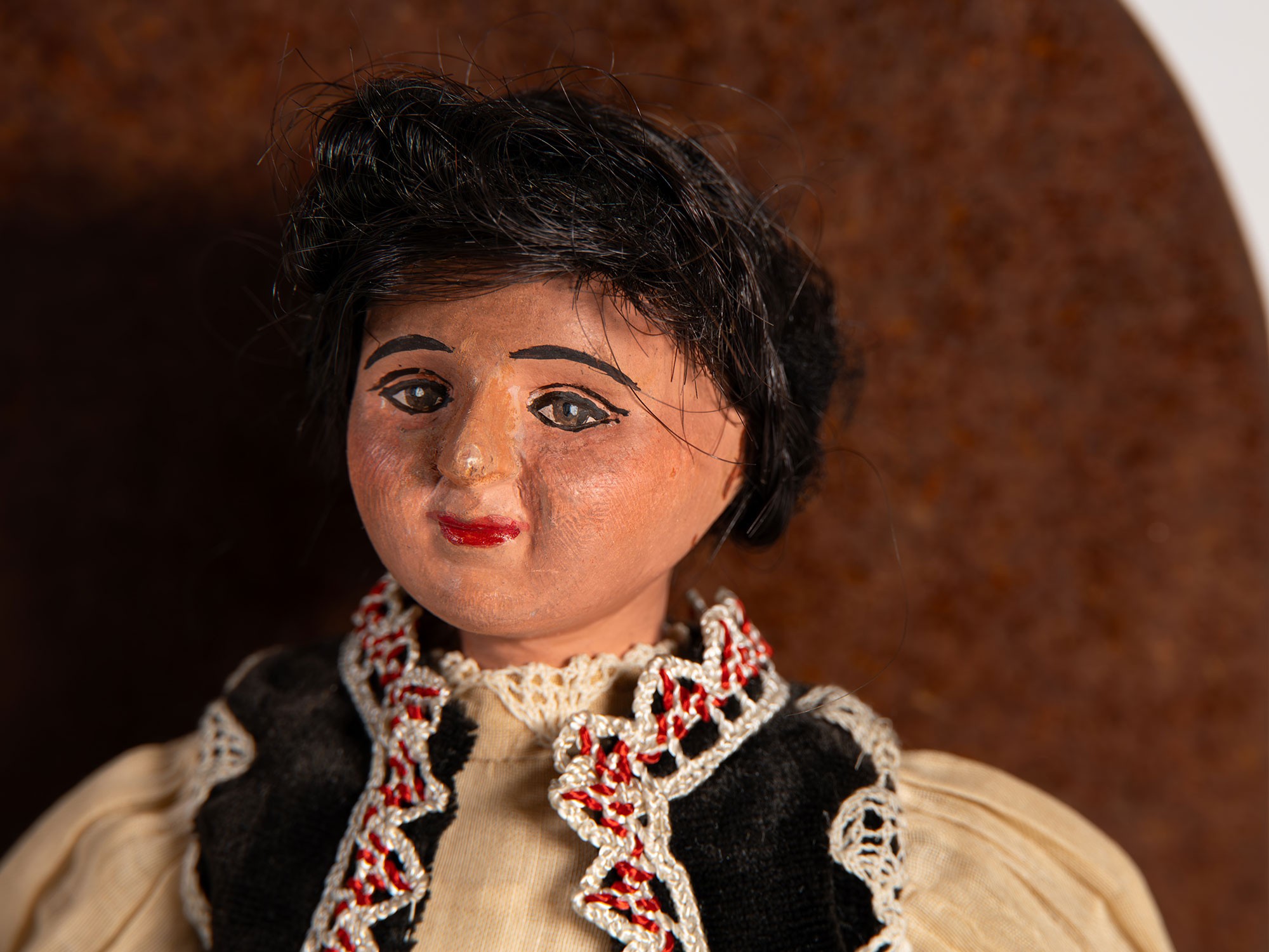 Croatian and Serbian traditional costume dolls